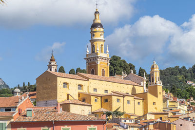 The beautiful basilica of menton