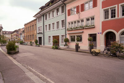 Street amidst buildings in city