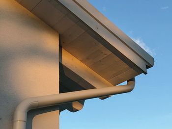 Low angle view of bridge against sky