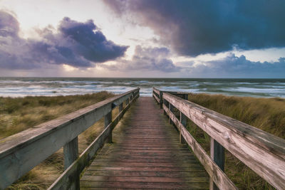 The way to the beach, wenningstedt-braderup at the island sylt, germany, europe