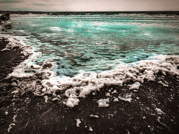 Scenic view of beach