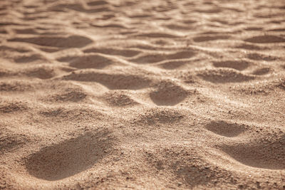 Full frame shot of sand dune