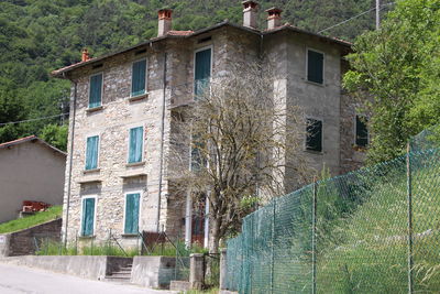 Low angle view of old building