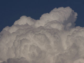 Low angle view of clouds in sky