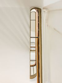 Low angle view of staircase in building