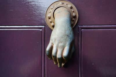 Close-up of a door