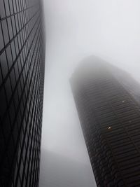 Low angle view of modern building