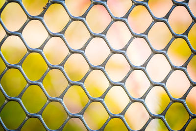 Full frame shot of metal grate