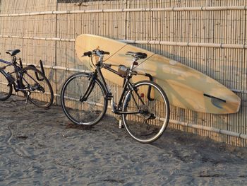 Cars parked in parking lot