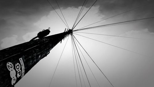 Low angle view of building against sky