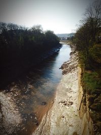 Scenic view of river