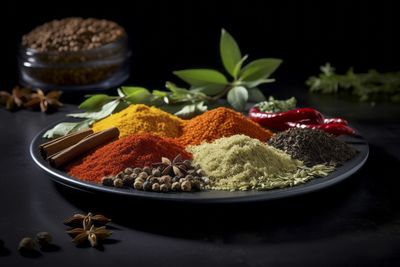 Close-up of food in bowl on table