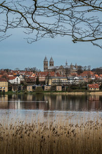 Lake søndersø and the old viborg cathedral