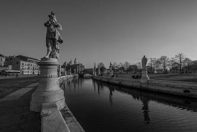 Statue against sky in italy