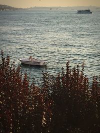 Scenic view of calm sea