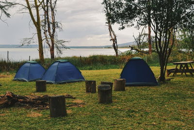 Camping along the shores of lake elementaita, rift valley, kenya