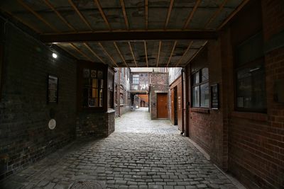 Corridor of building