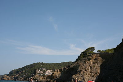 Panoramic view of buildings against sky