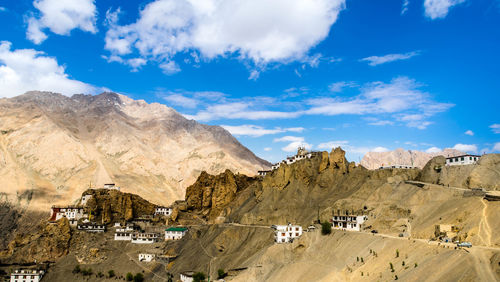 Panoramic view of landscape against sky