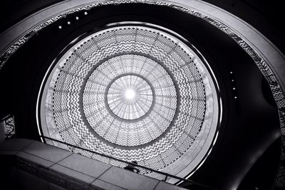 Low angle view of ceiling