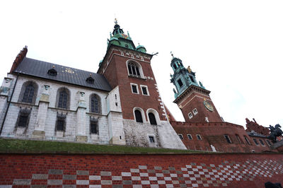 Low angle view of building against sky