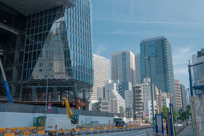 Modern buildings in city