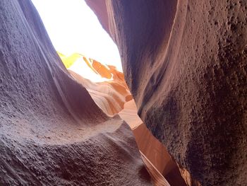 Rock formations on land