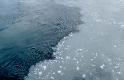 Full frame shot of rippled water