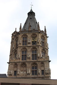 Low angle view of historical building against sky