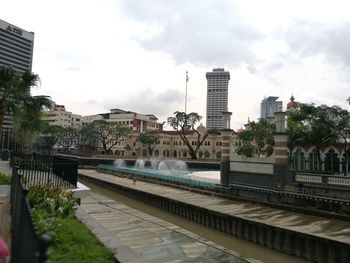 View of cityscape against sky