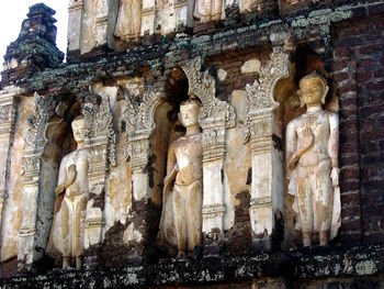 Low angle view of a temple