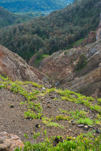 Scenic view of mountains