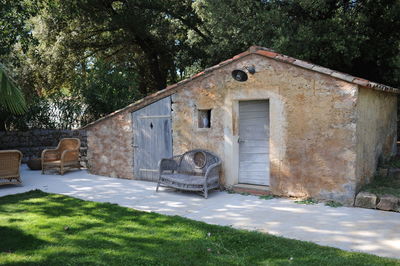 Entrance of old building