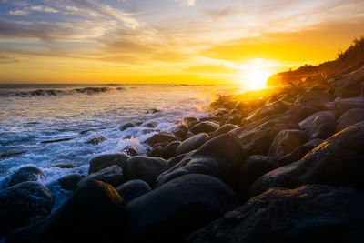 Calm beaches in indonesia, the perfect place to reflect and relax