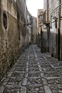 Narrow alley in old town