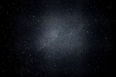 Star field against sky at night