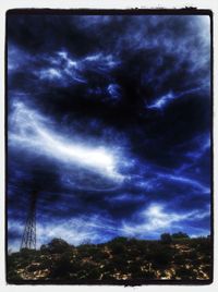 Low angle view of cloudy sky