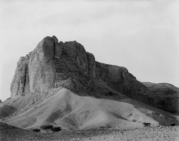 Rock formations against sky