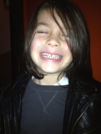 Portrait of a smiling young woman