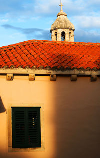 Church against sky