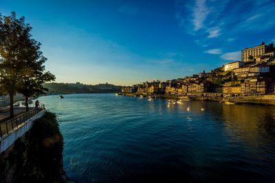 River with buildings in background