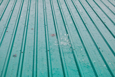 Full frame shot of empty bench
