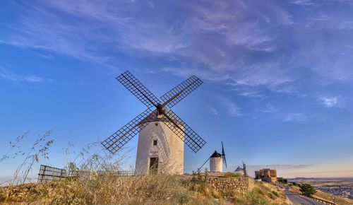 Windmills of cervantes don quixote in consuegra. castile la mancha, spain, europe