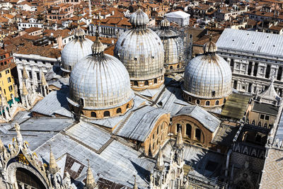 Aerial view of venice