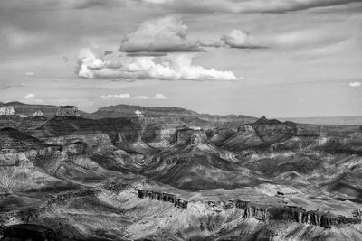 Panoramic view of landscape against sky