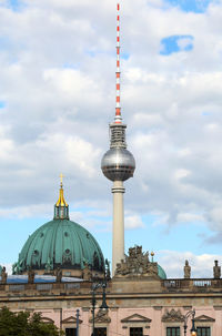 Berlin. germany. television tower called fernsehtu