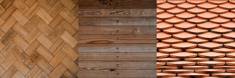 Full frame shot of patterned wall in building