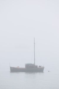 Boats in sea