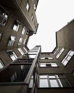 Low angle view of building against sky