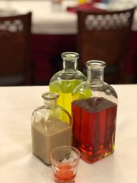 Close-up of drink on table